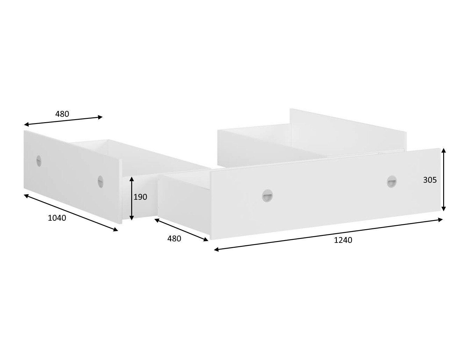 Skladište Novsore 131 (Belo) (3 kom.)