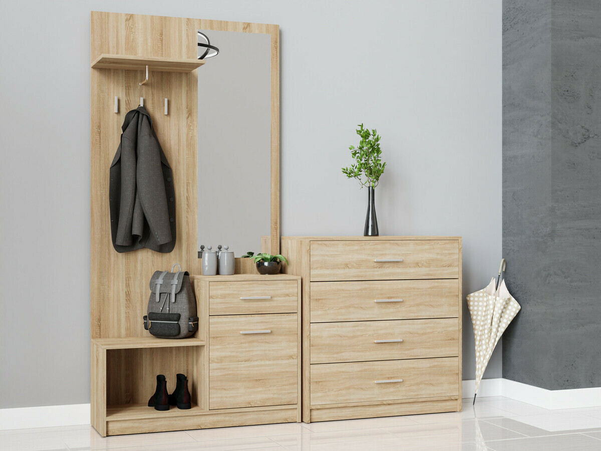 Set za hodnik Novsore 148 (Sonoma hrast)