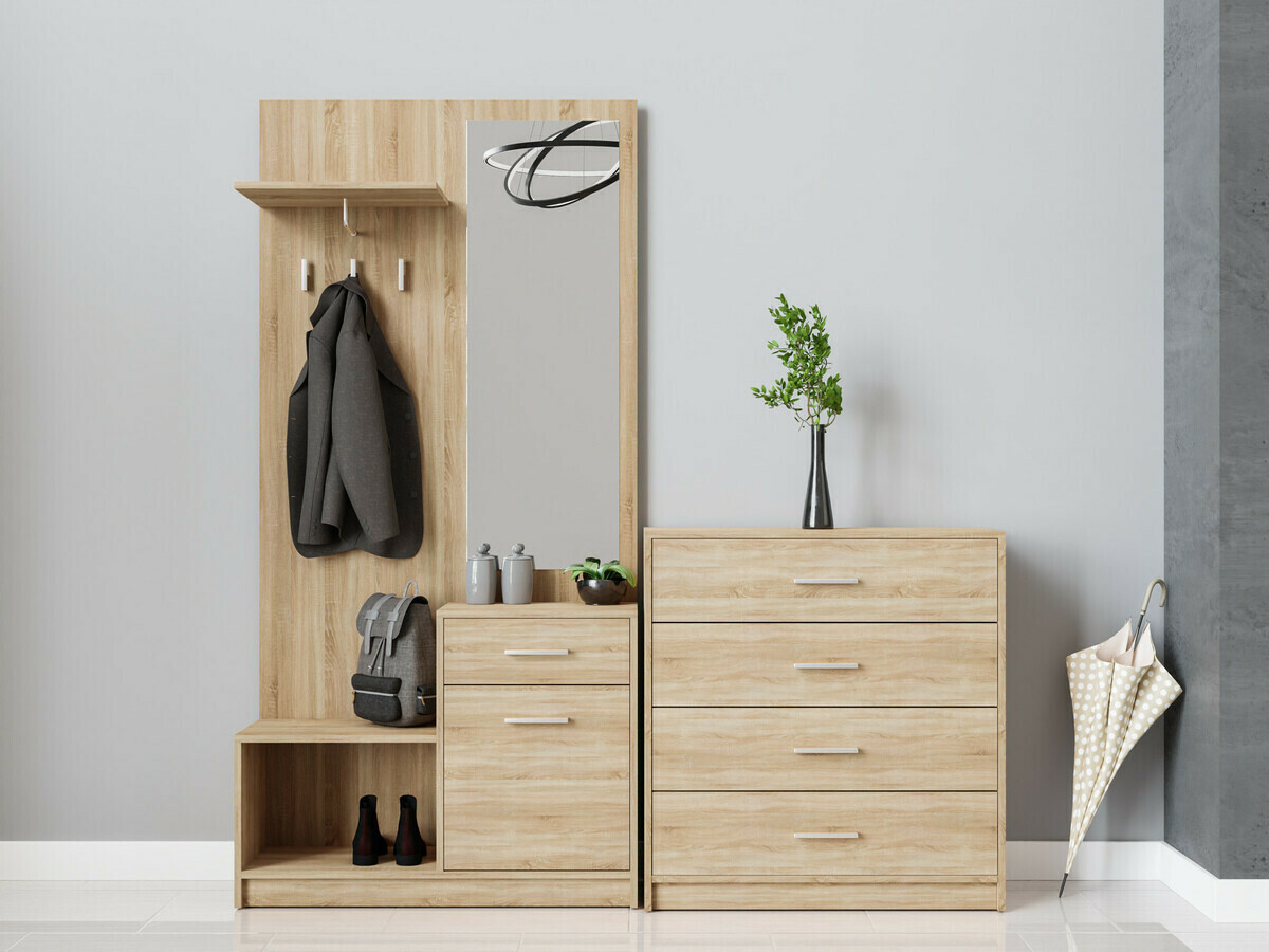 Set za hodnik Novsore 148 (Sonoma hrast)