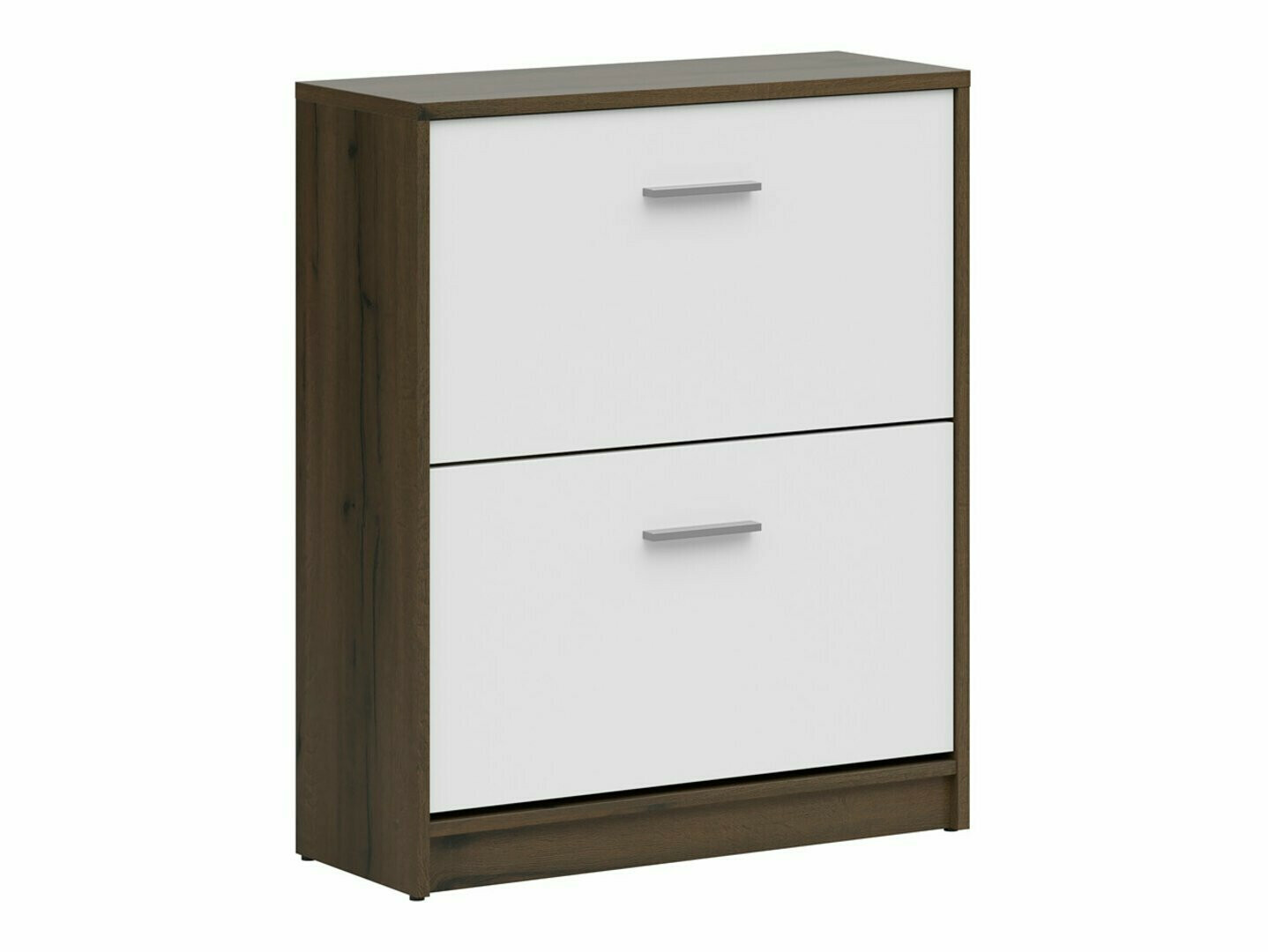 Cipelarnik Novsore 112 (Tamni hrast + Belo)