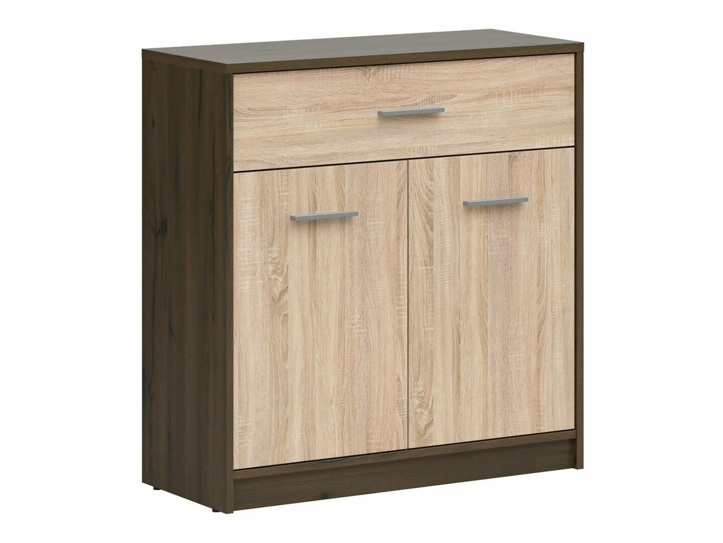 Komoda Novsore 115 (Tamni hrast + Sonoma hrast)