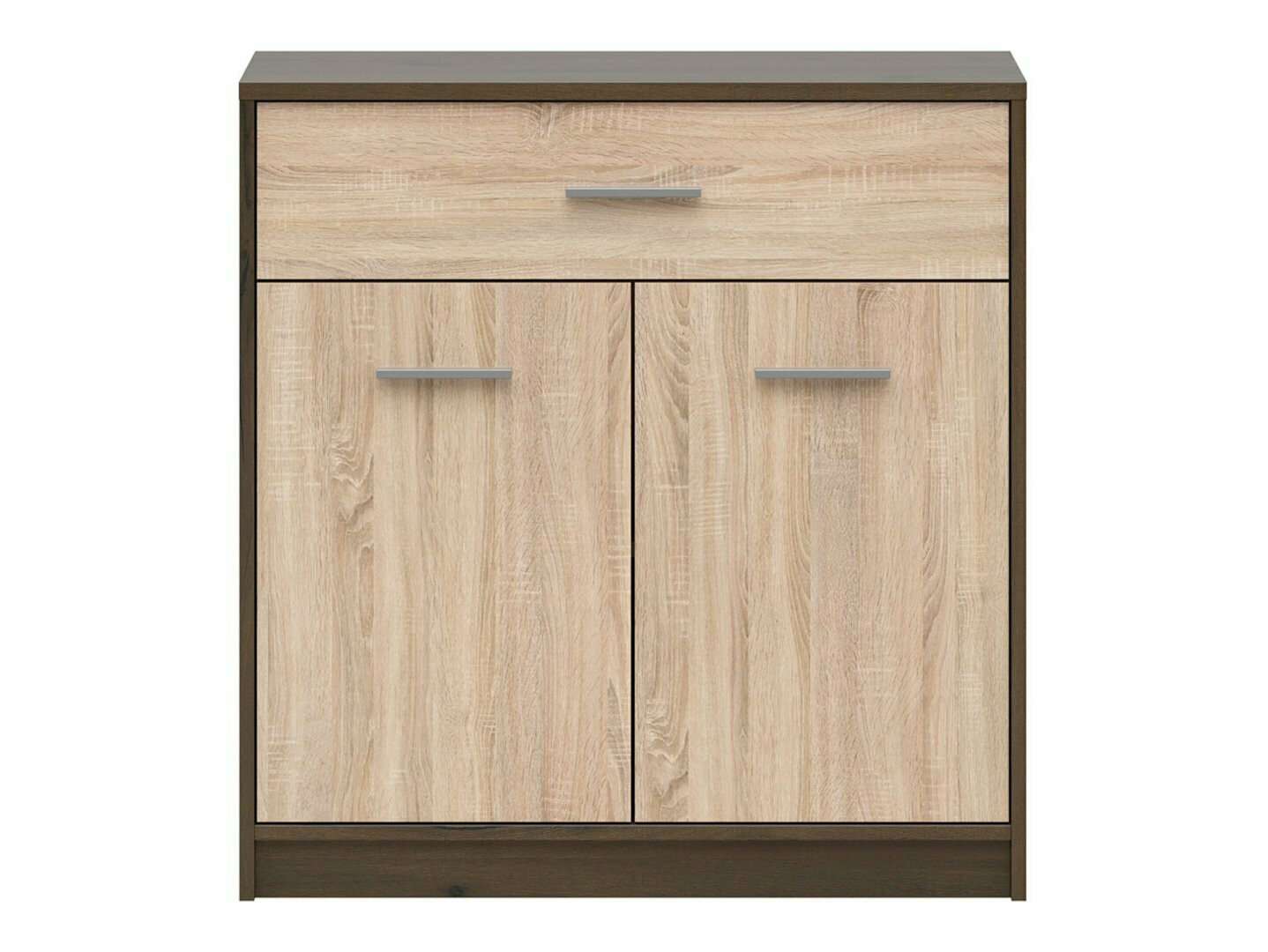 Komoda Novsore 115 (Tamni hrast + Sonoma hrast)