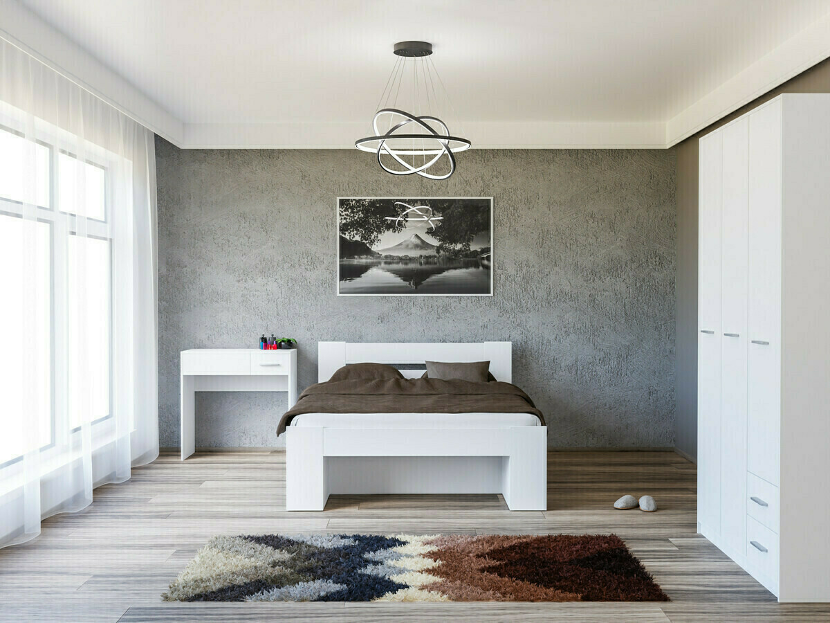 Set spavaća soba Novsore 144 (Belo)