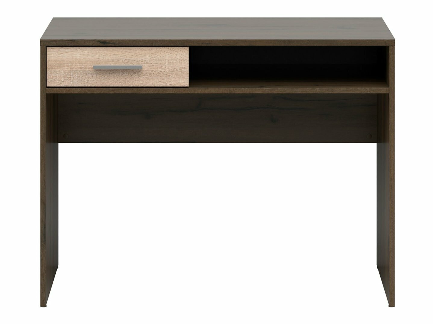 Kancelarijski sto Novsore 108 (Tamni hrast + Sonoma hrast)