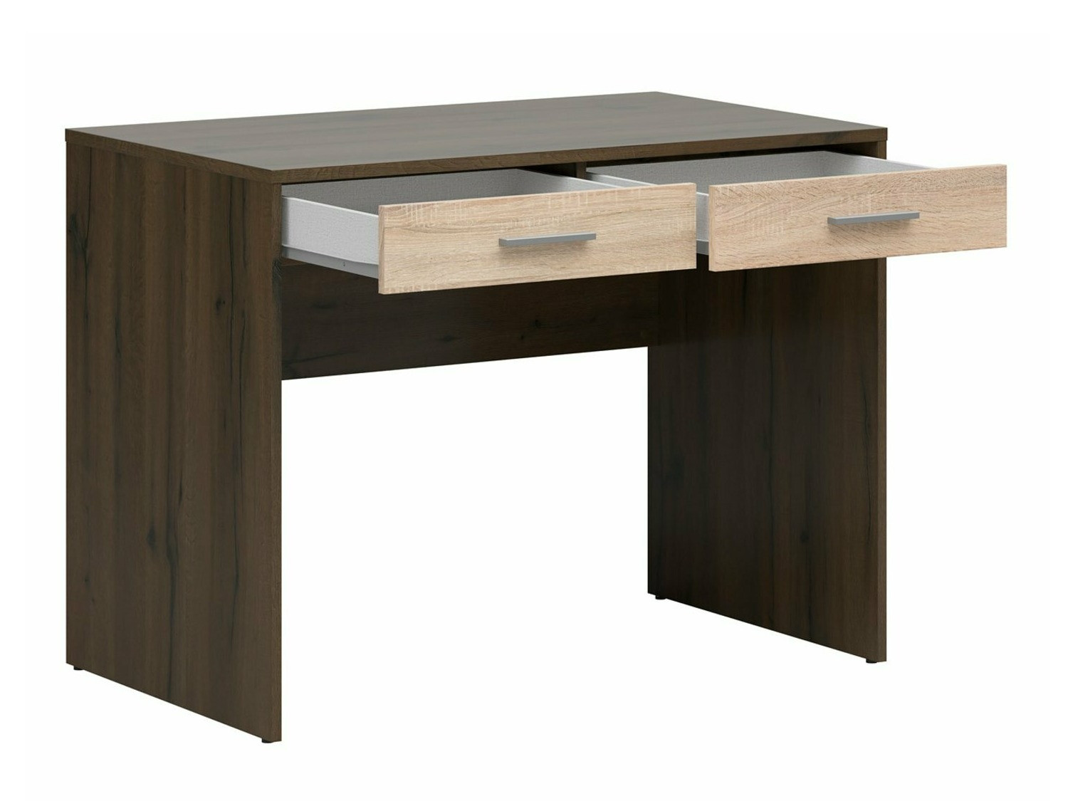 Kancelarijski sto Novsore 109 (Tamni hrast + Sonoma hrast)