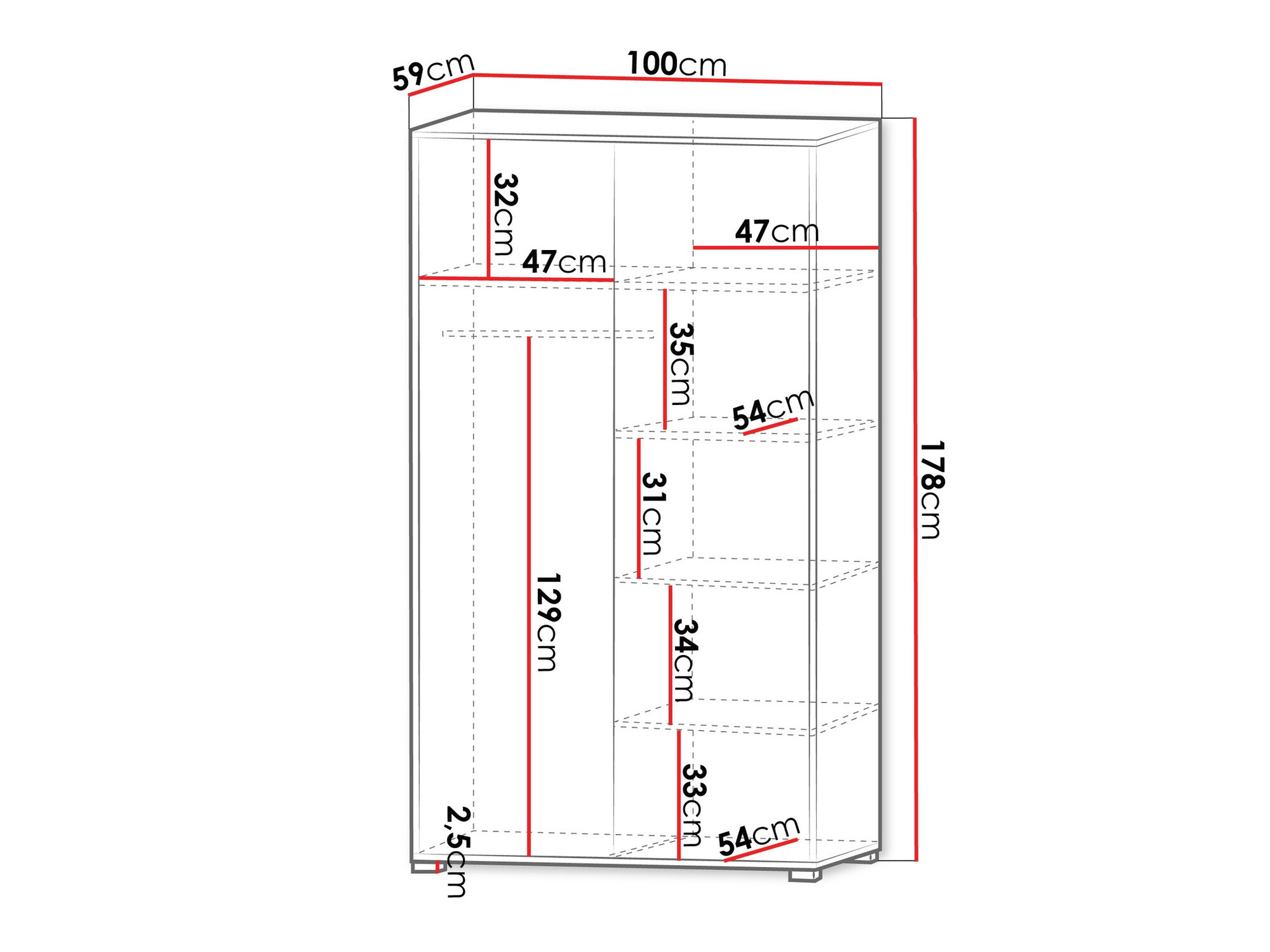 Ormar Comfivo Fersoe 113 (Kašmir)