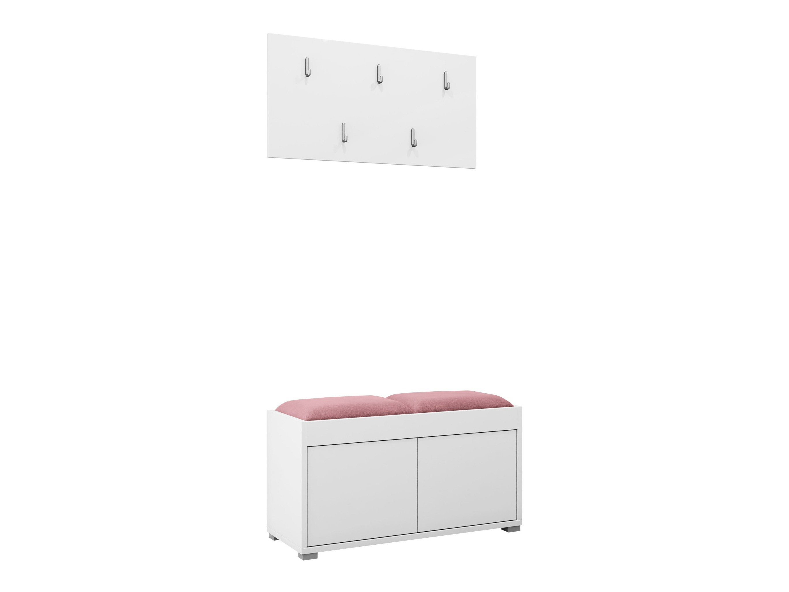 Set za hodnik Comfivo Tutela (Belo)