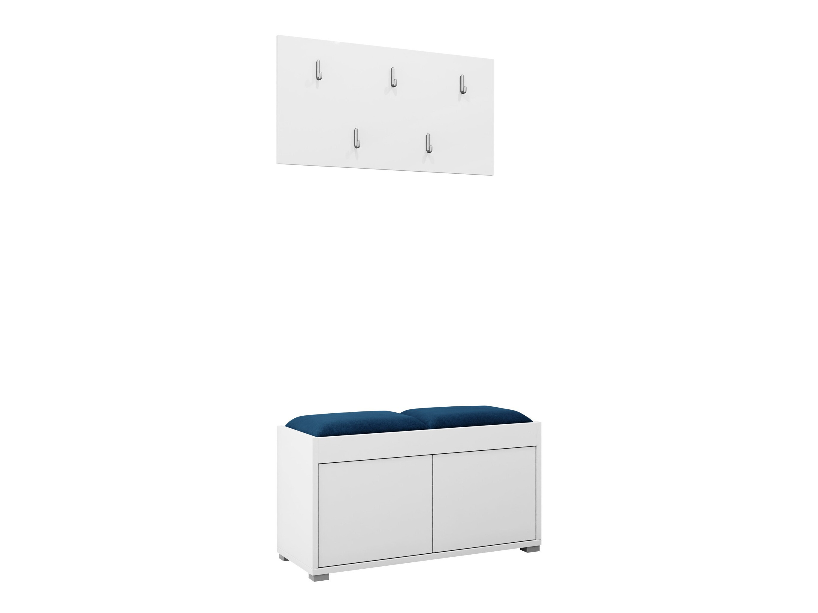 Set za hodnik Comfivo Tutela (Belo)