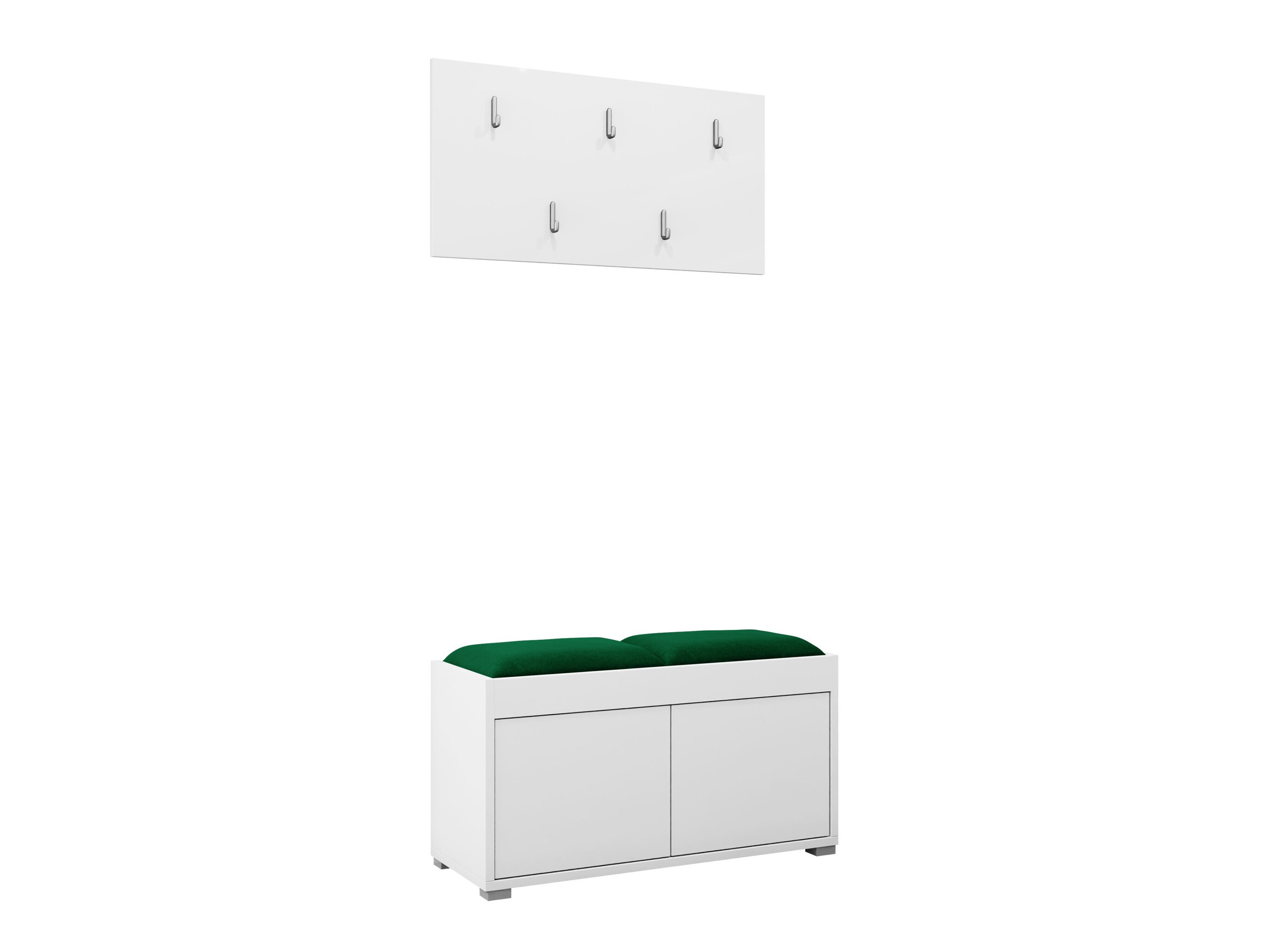 Set za hodnik Comfivo Tutela (Belo)