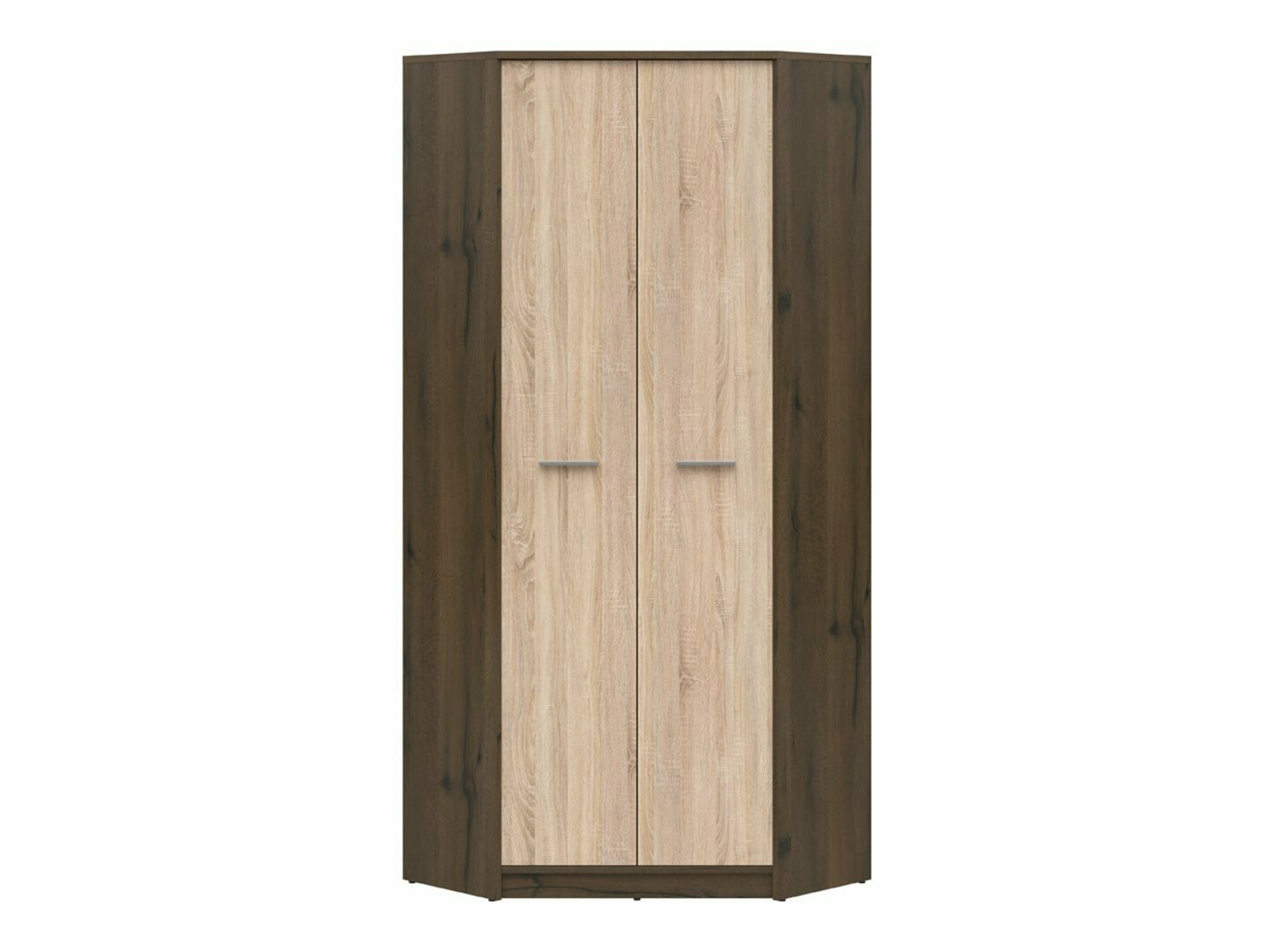 Ugaoni ormar Novsore 119 (Tamni hrast + Sonoma hrast)