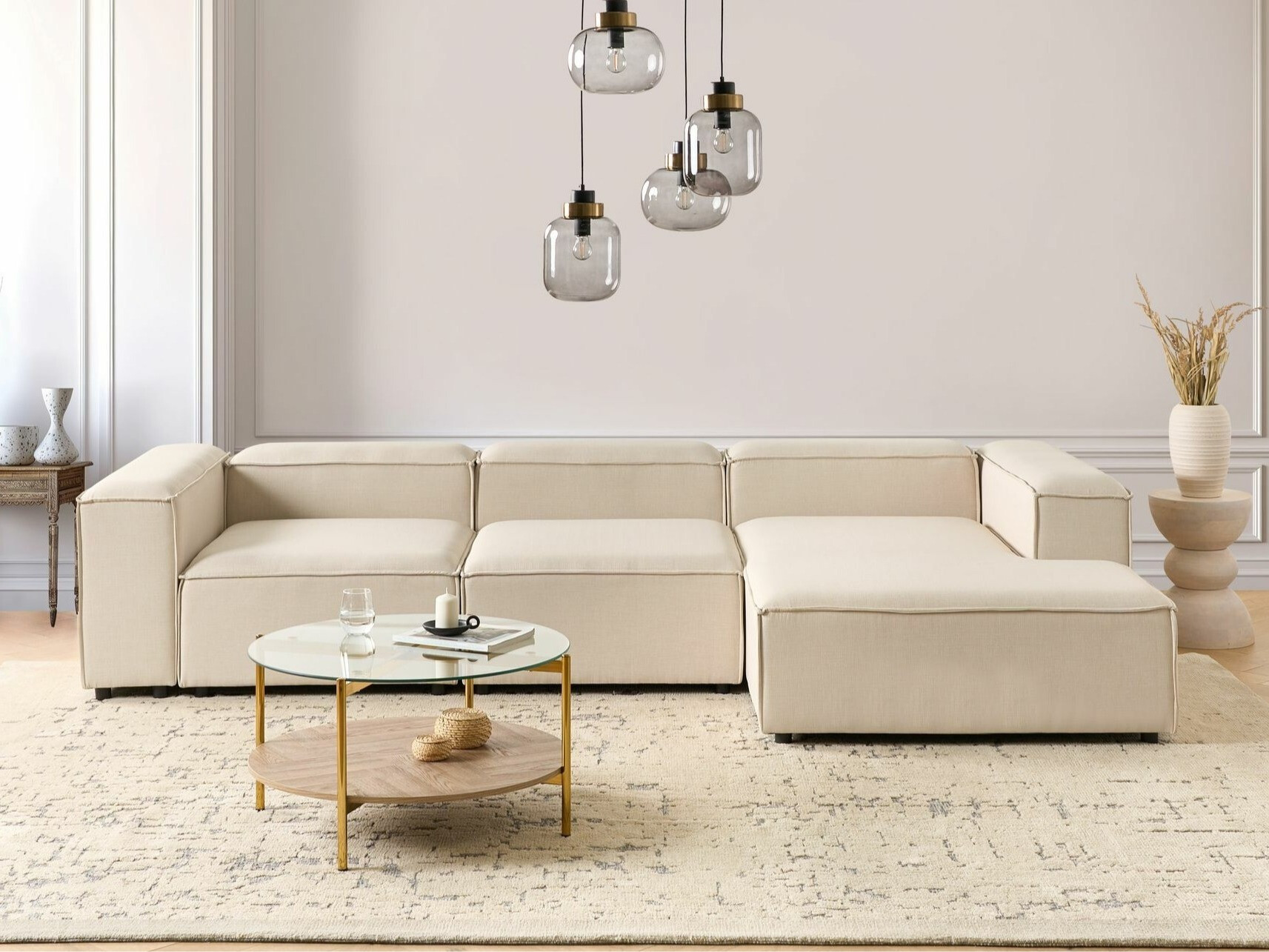 Modularne sedeće garniture Serophi 102 (Bež)