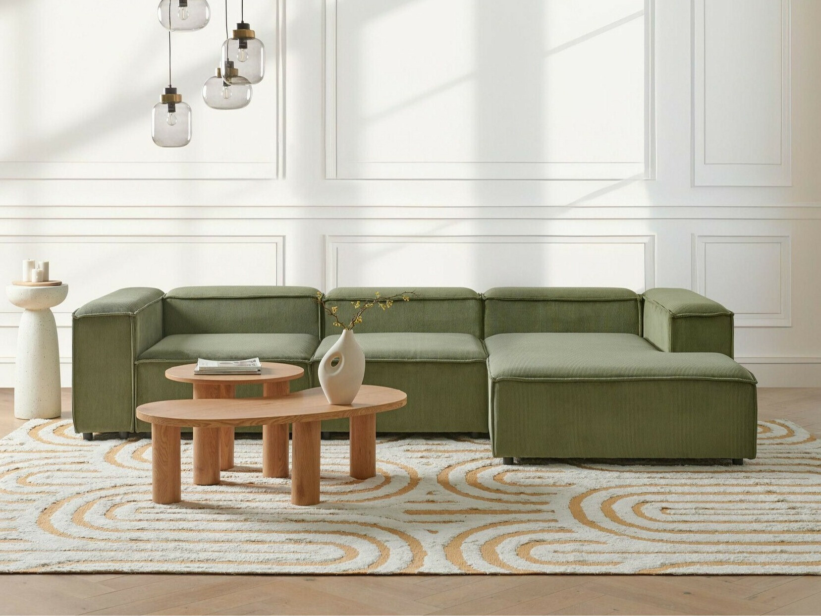 Modularne sedeće garniture Serophi 102 (Zelena)