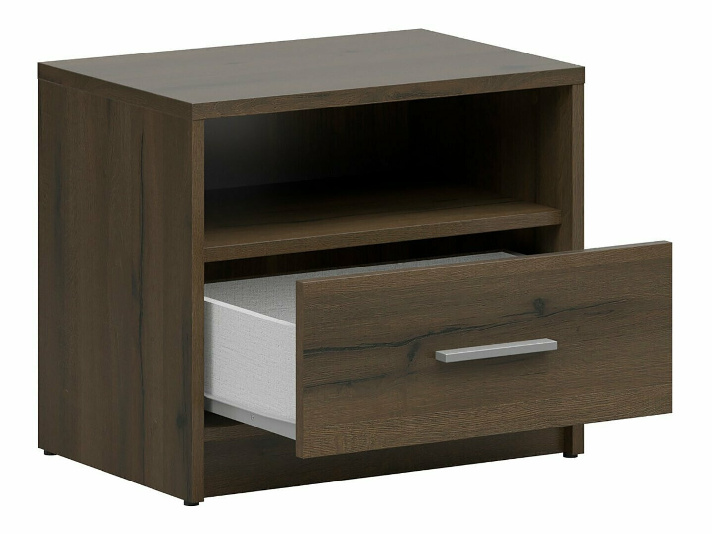 Noćni ormarić Novsore 102 (Tamni hrast)