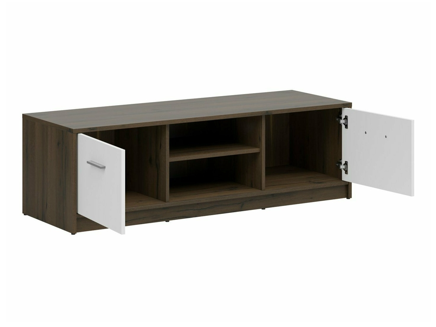 TV sto Novsore 100 (Tamni hrast + Belo)