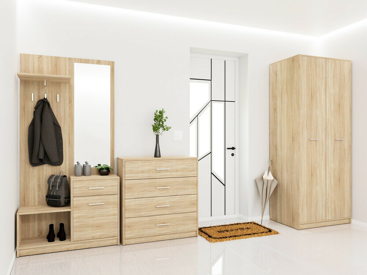 Set za hodnik Novsore 154 (Sonoma hrast)