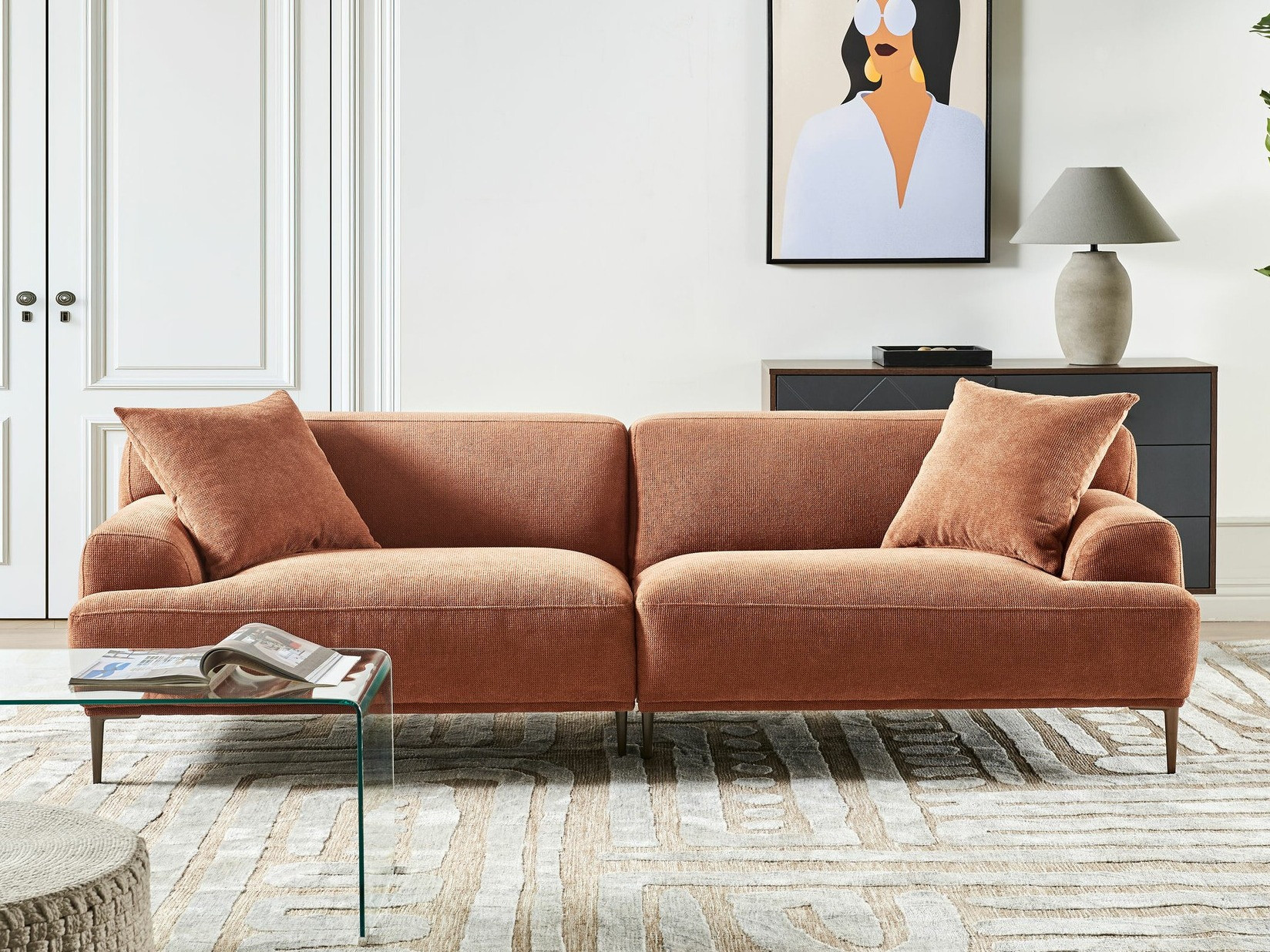 Sofa Berwyn 2406 (Smeđa)