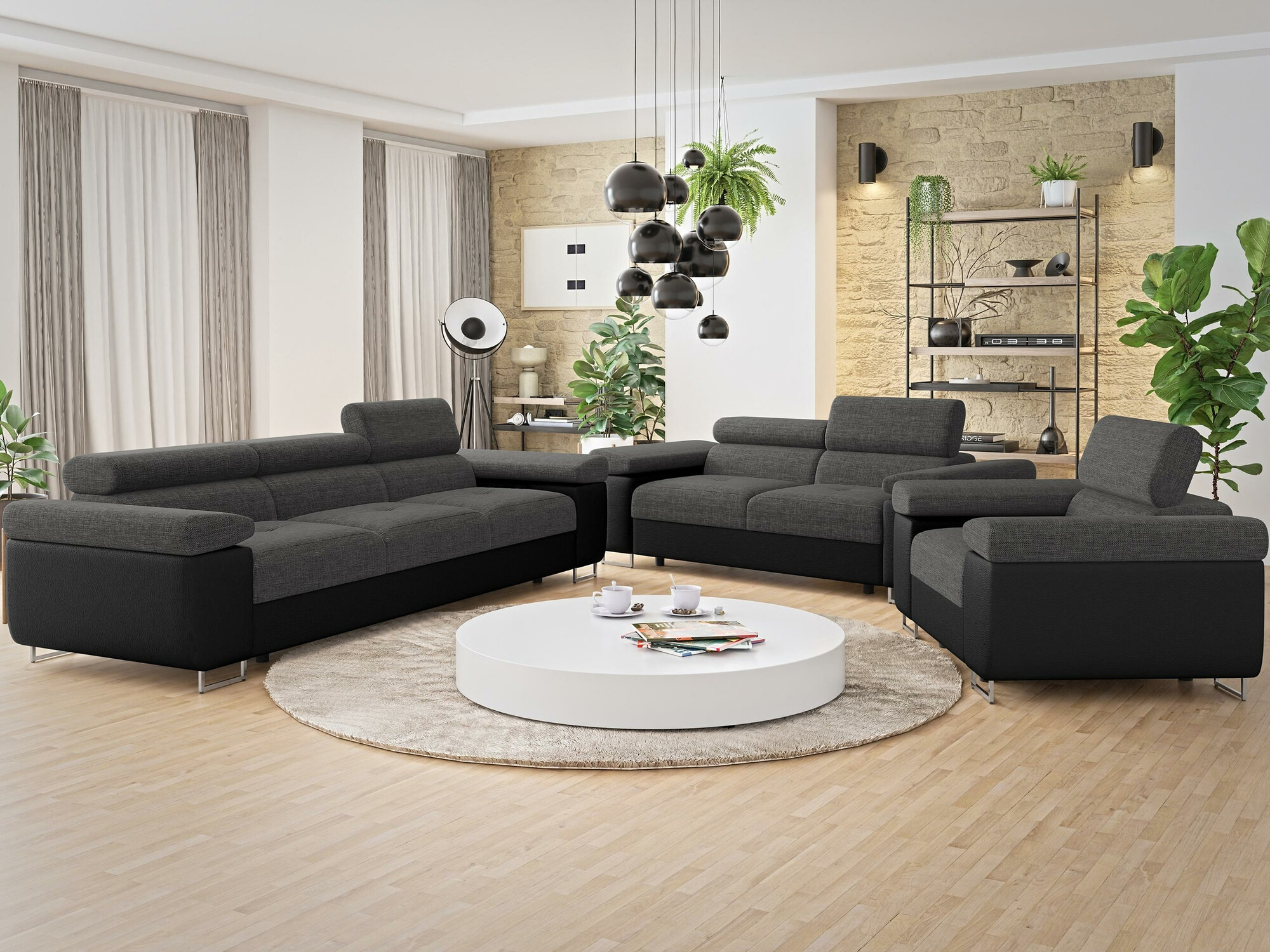 Sofa na razvlačenje Comfivo Eliferu 108 (Soft 011 + Lux 06)