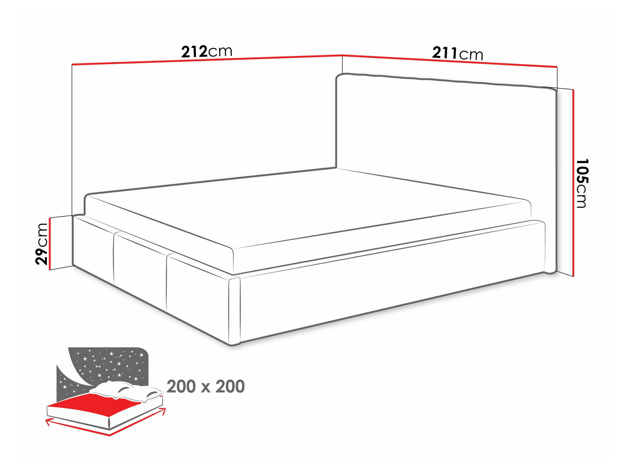 Krevet ComfiDream 179 (Fresh 13)