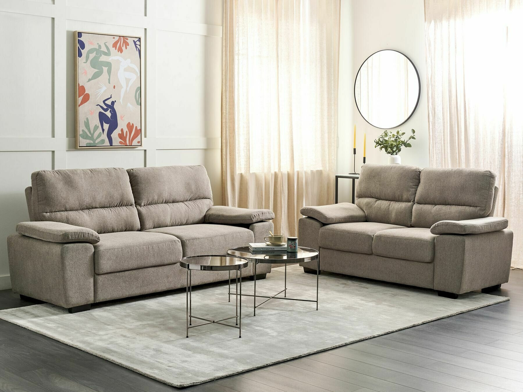 Sofa Berwyn 1325 (Svetlo smeđa)