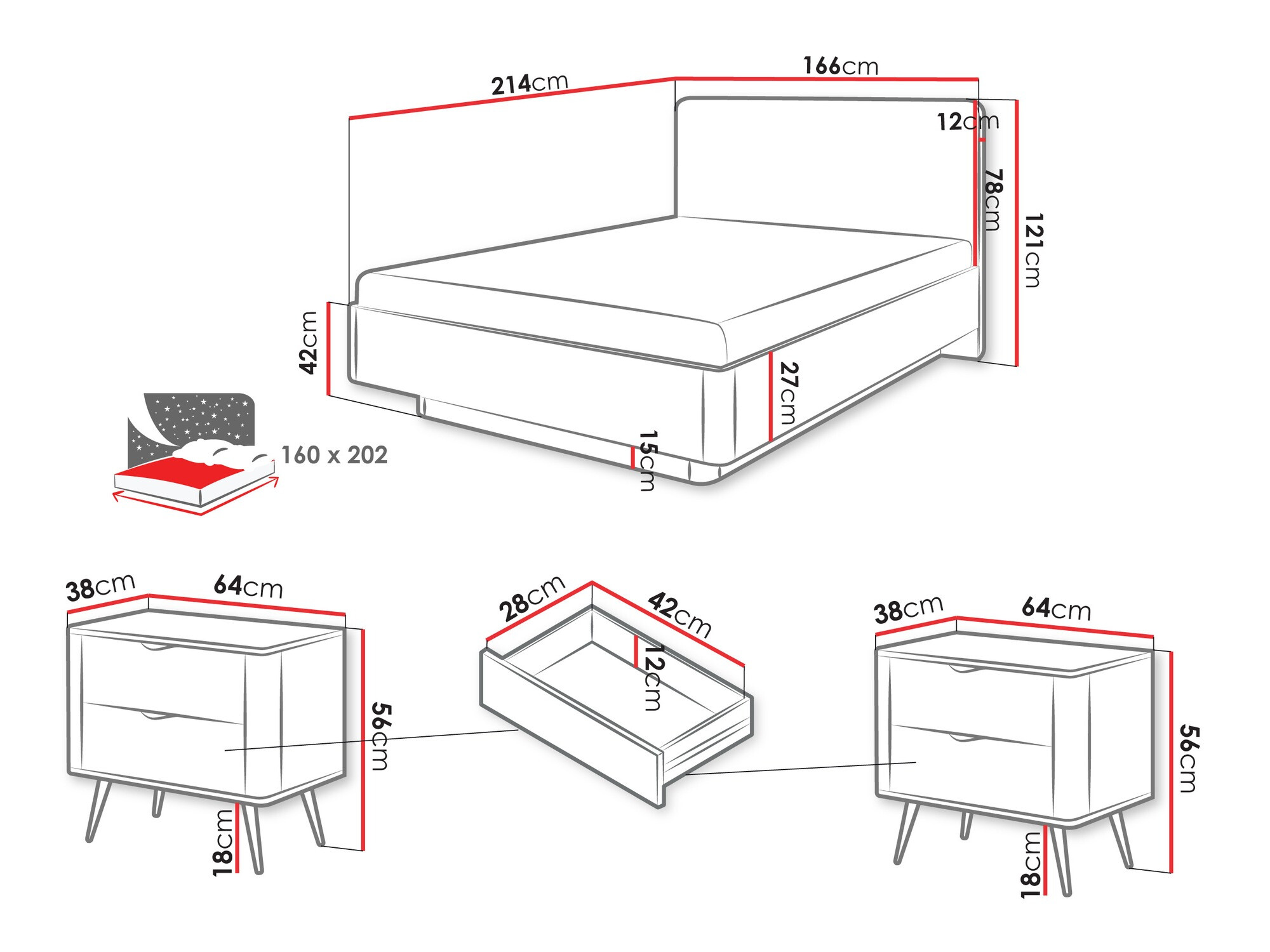 Krevet Versoe 115 (Dostupno)