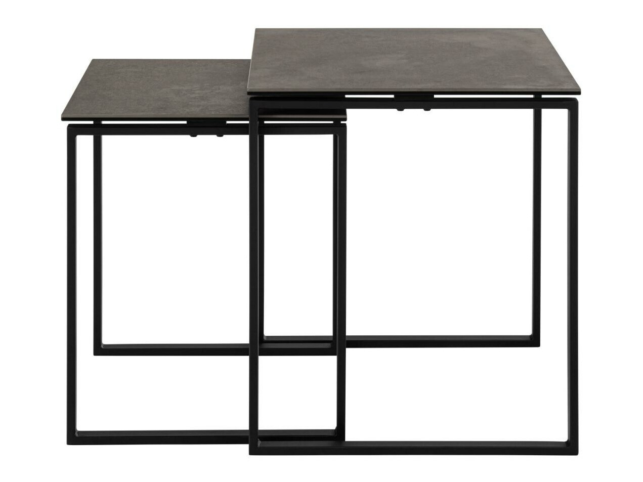 Set pomoćnih stočića Norsica 873 (Crno)