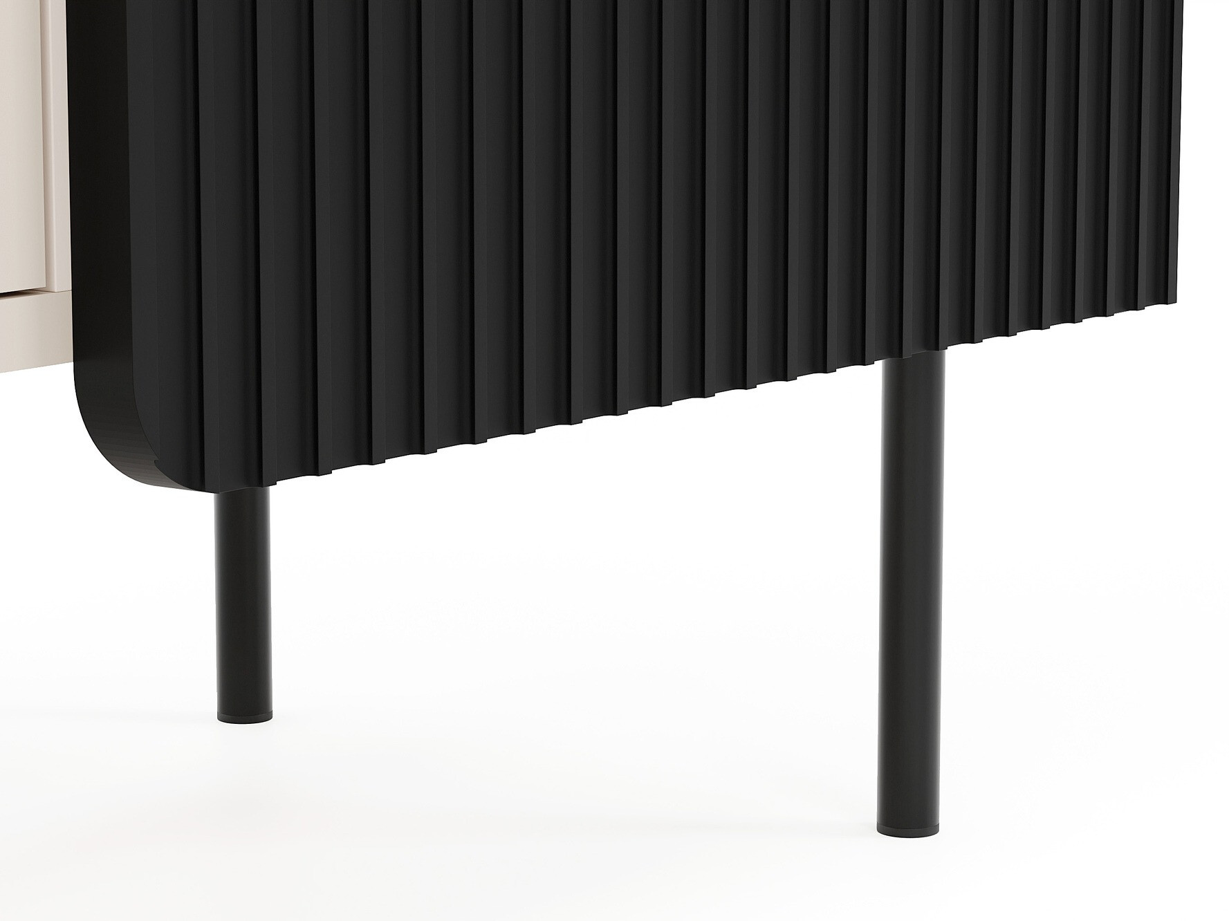 Komoda Mansfield 100 (Crno + Kašmir)