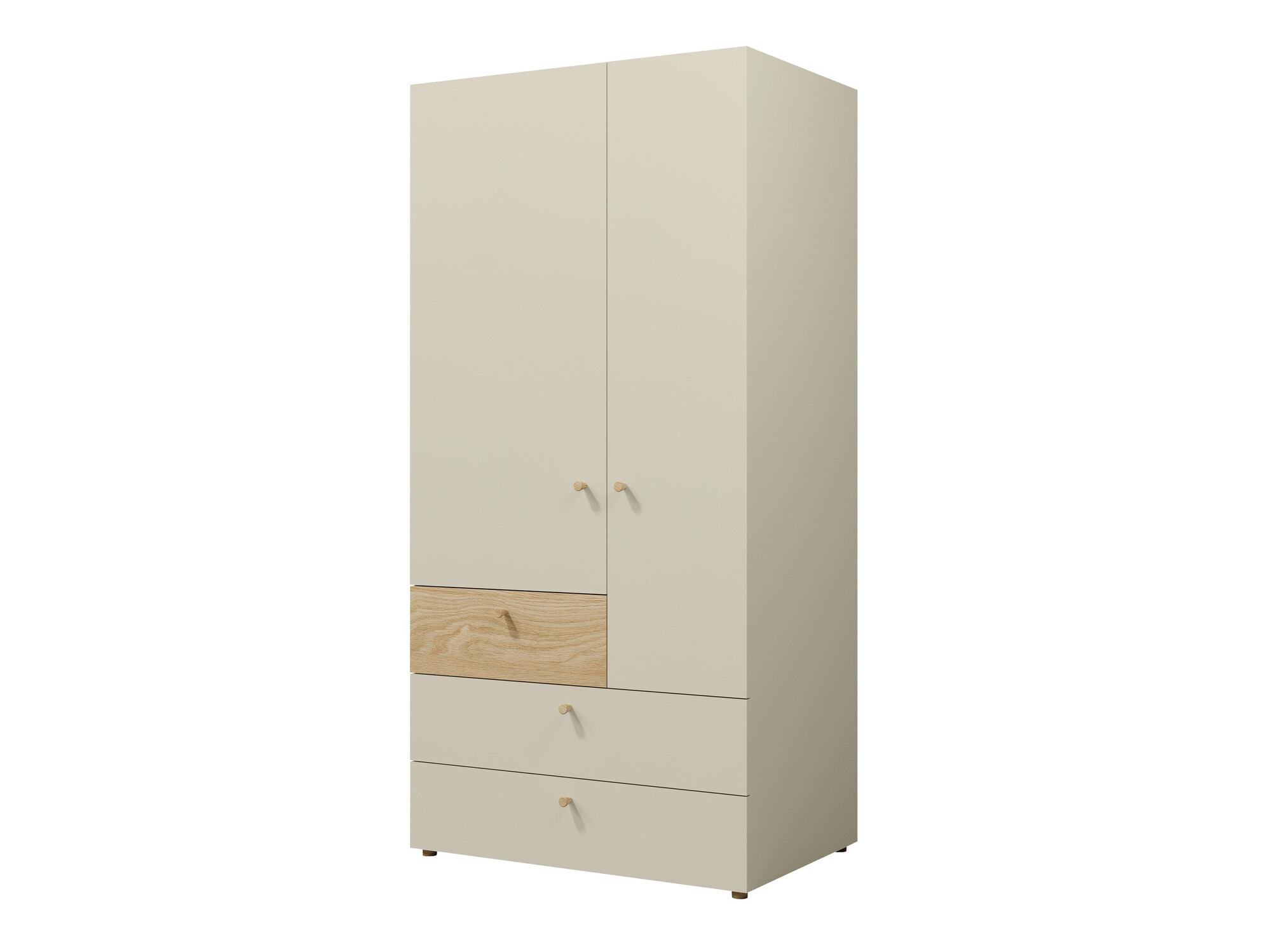 Ormar Domcali 101 (Bež + Hrast)