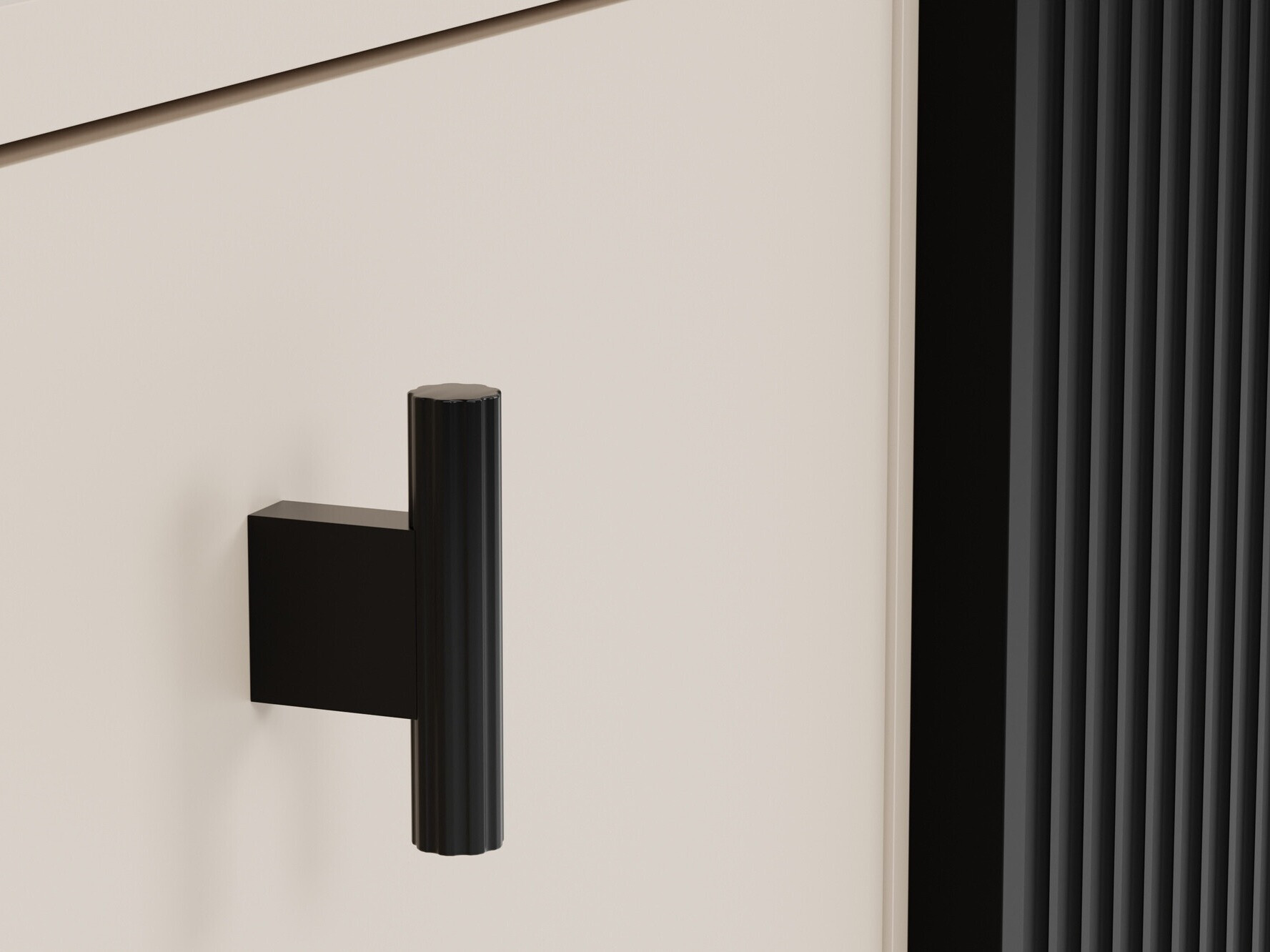 Ormarić Mansfield 101 (Crno + Kašmir)