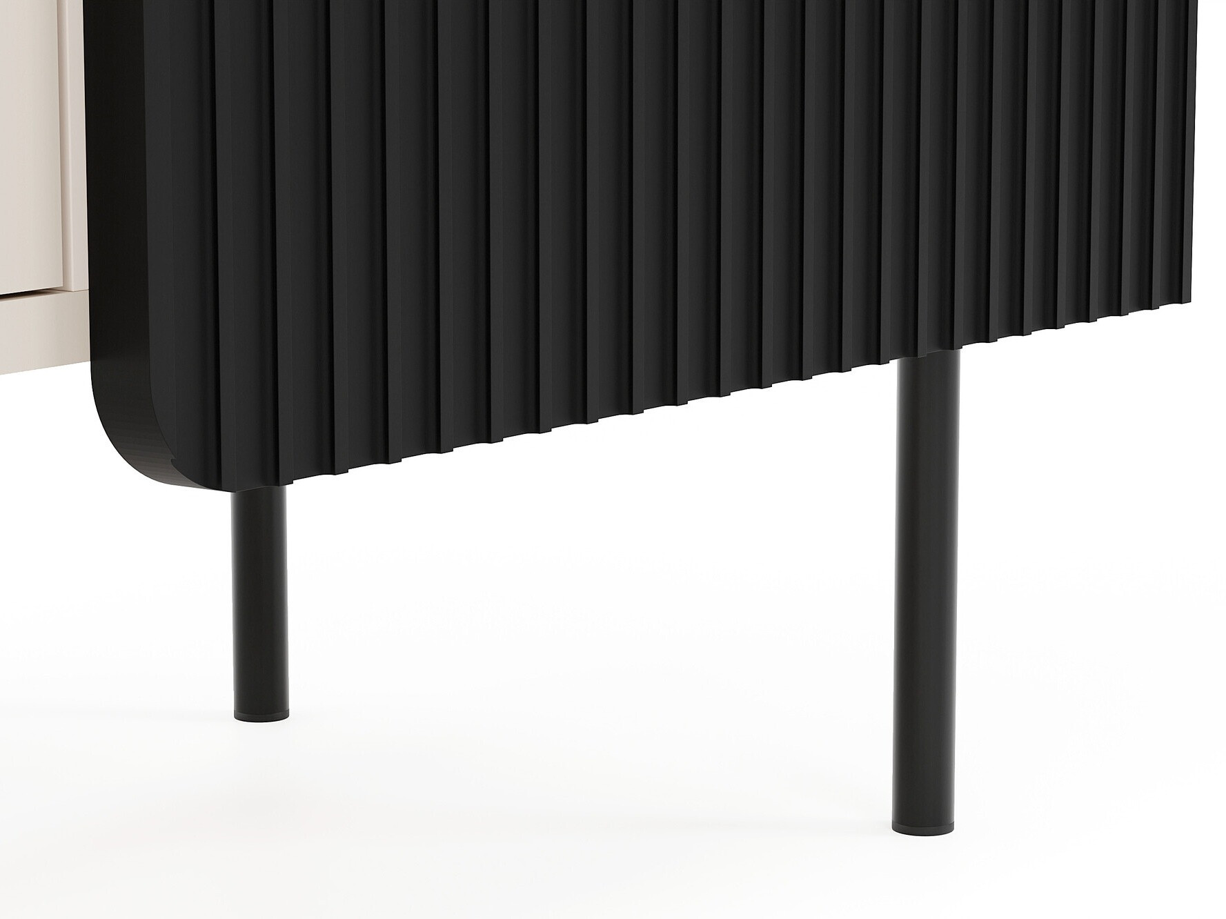 Ormarić Mansfield 101 (Crno + Kašmir)