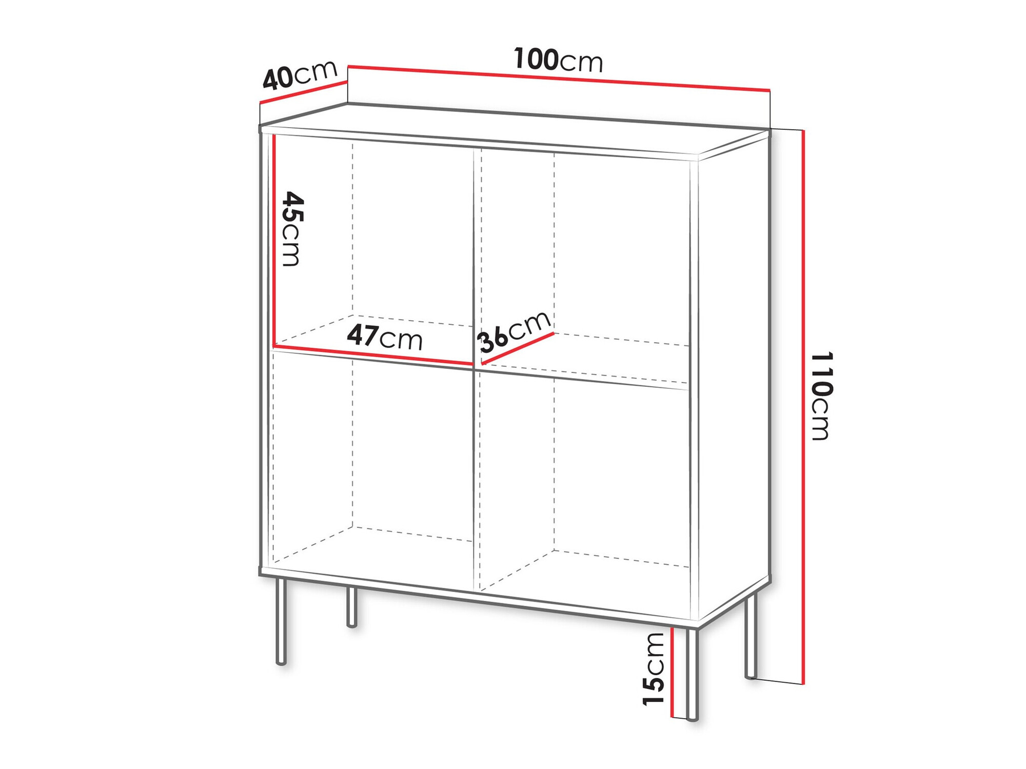 Ormarić Tolete 101 (Bež)