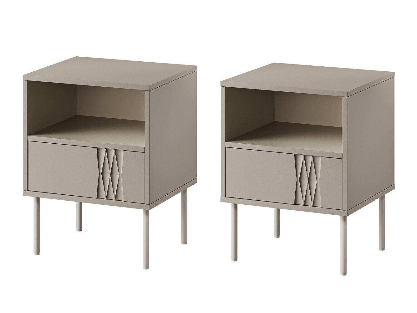 Set noćnih ormarića Tolete 106 (Bež)