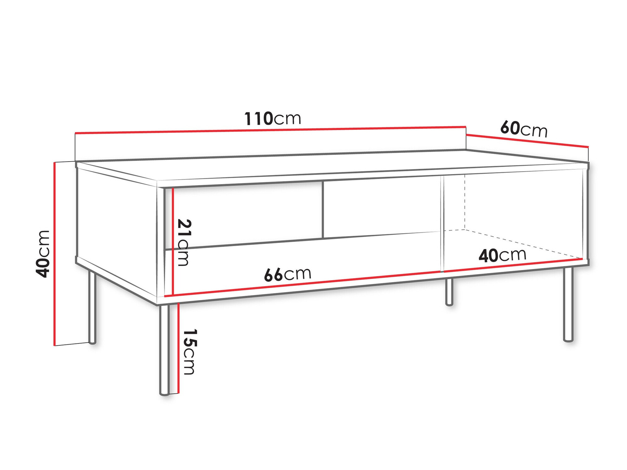 Stočić za kafu Tolete 103 (Zelena)