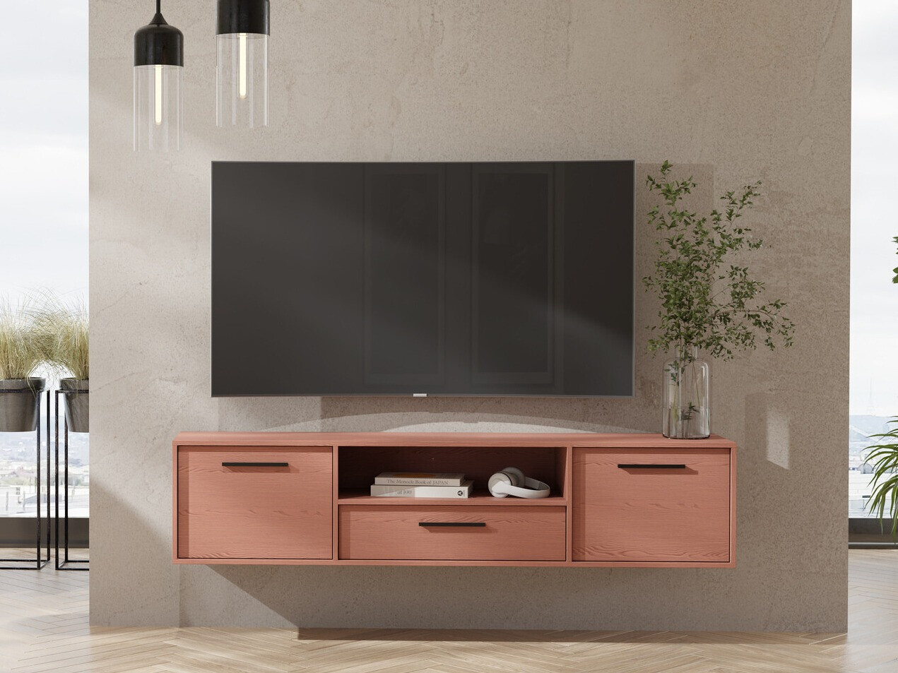 TV sto Mansfield 105 (Coral)