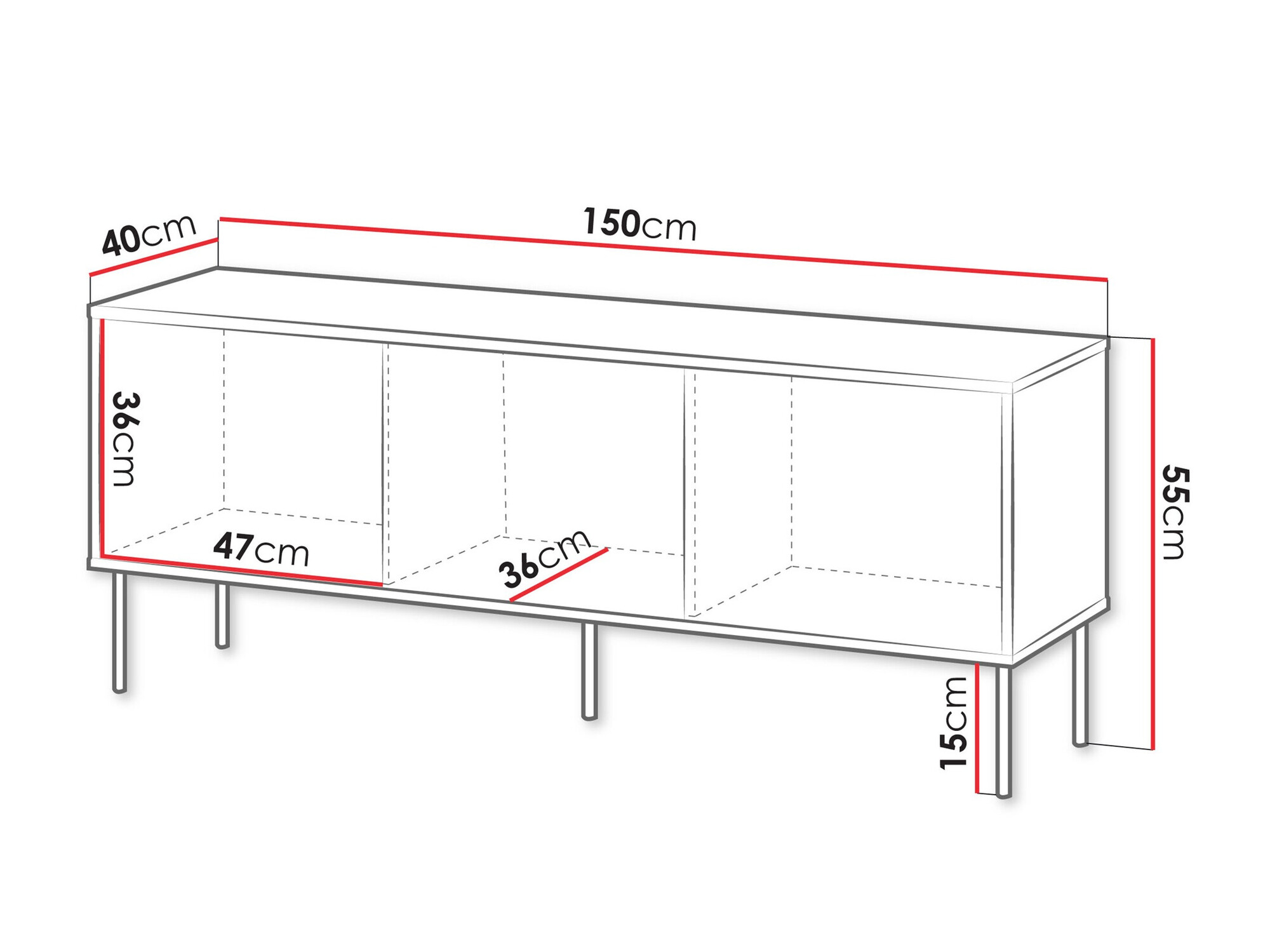 TV sto Tolete 104 (Bež)