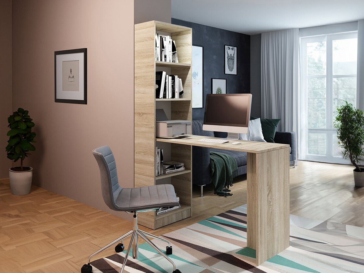 Kancelarijski sto Dover 109 (Sonoma hrast)