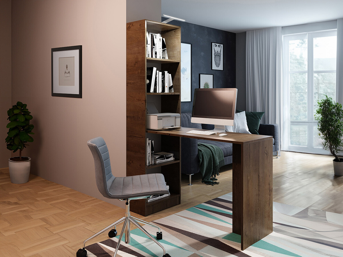 Kancelarijski sto Dover 109 (Tamni jasen)