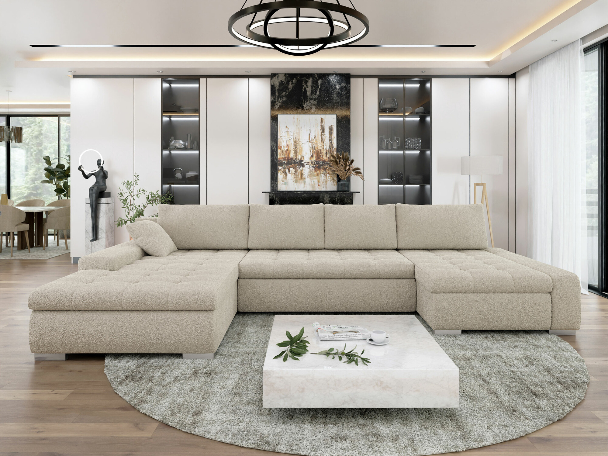 Ugaona sofa Comfivo 248 (Baloo 2074)