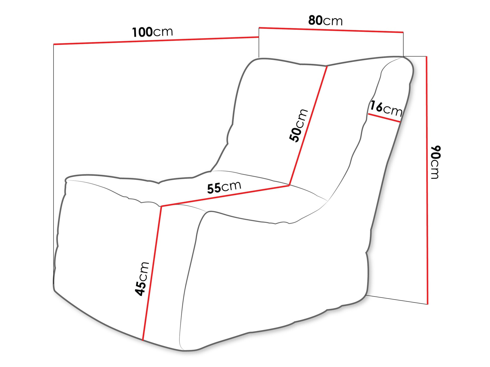 Vreća za sedenje Rockford 102 (Poso 100)