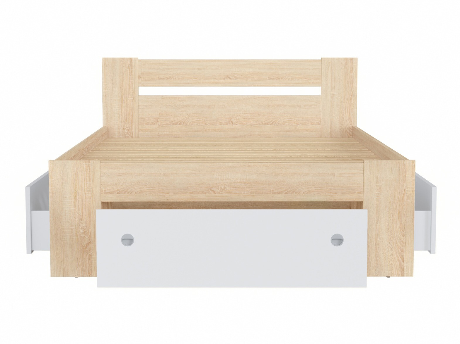 Krevet Novsore 128 (Sonoma hrast)