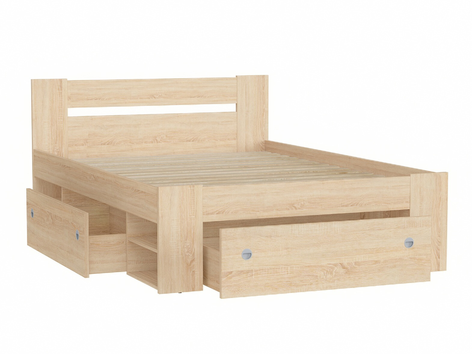 Krevet Novsore 128 (Sonoma hrast)