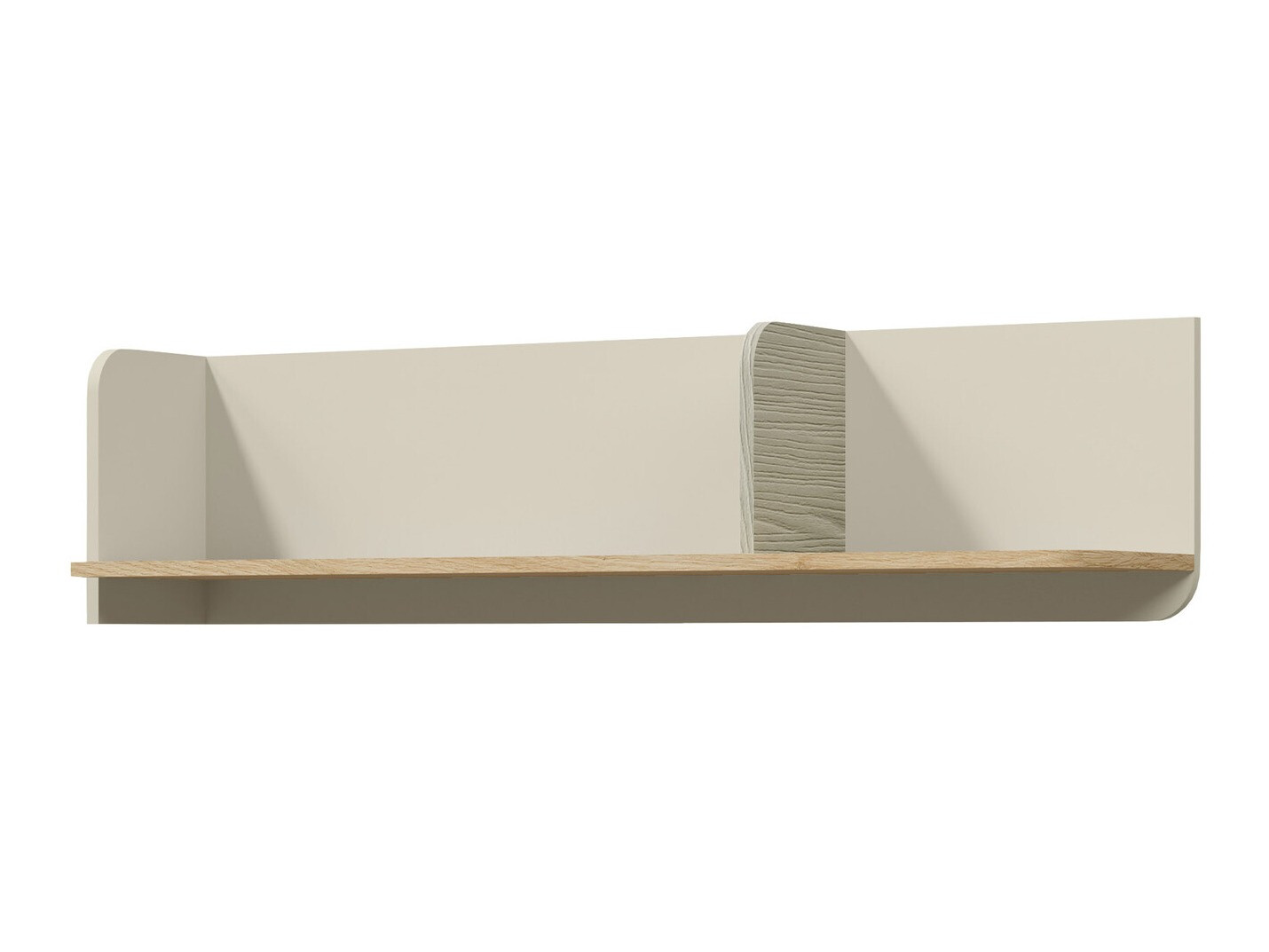 Zidna polica Domcali 114 (Sivo)