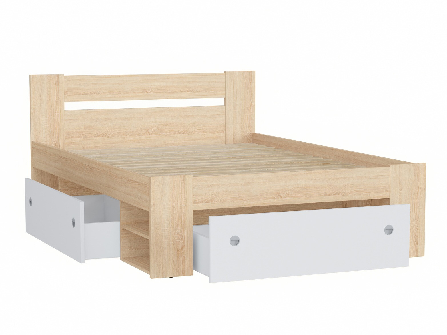 Krevet Novsore 130 (Sonoma hrast)