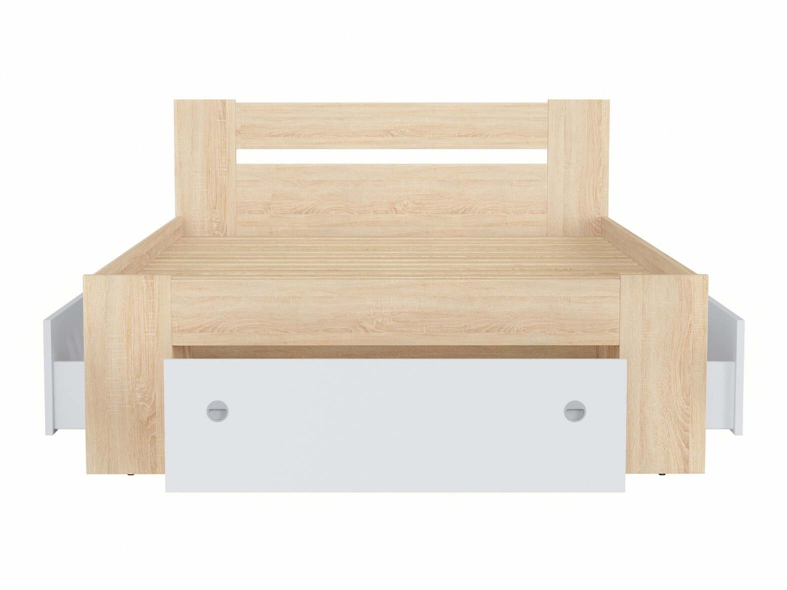 Krevet Novsore 130 (Sonoma hrast)