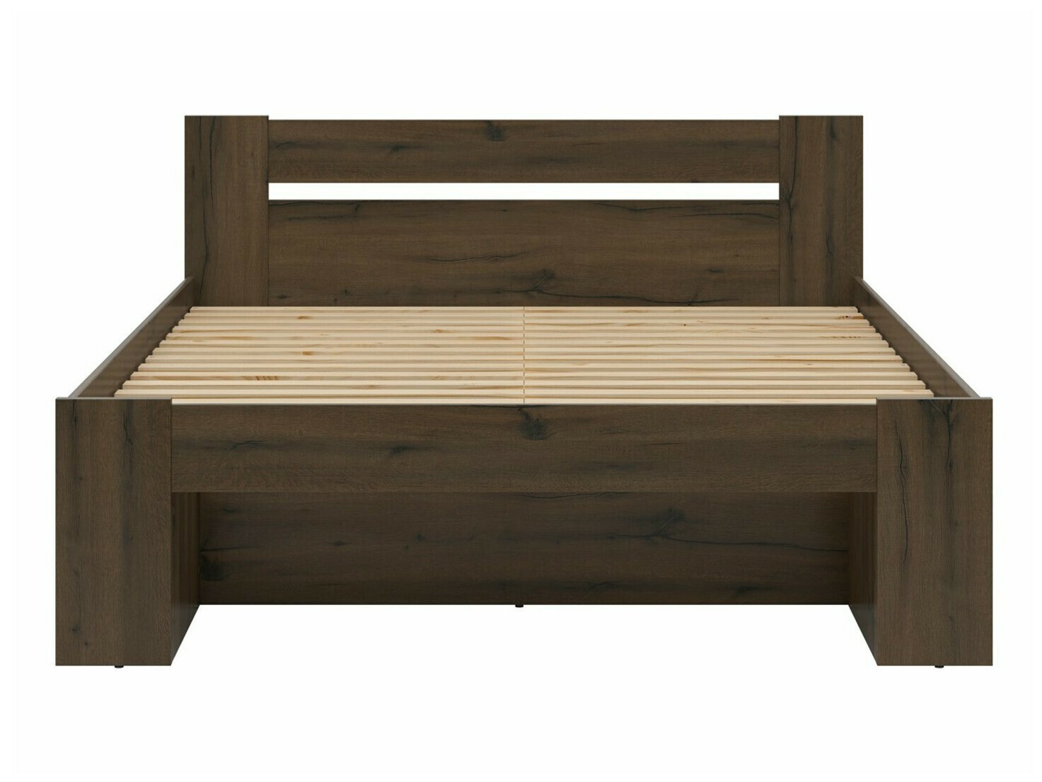 Krevet Novsore 130 (Tamni hrast)