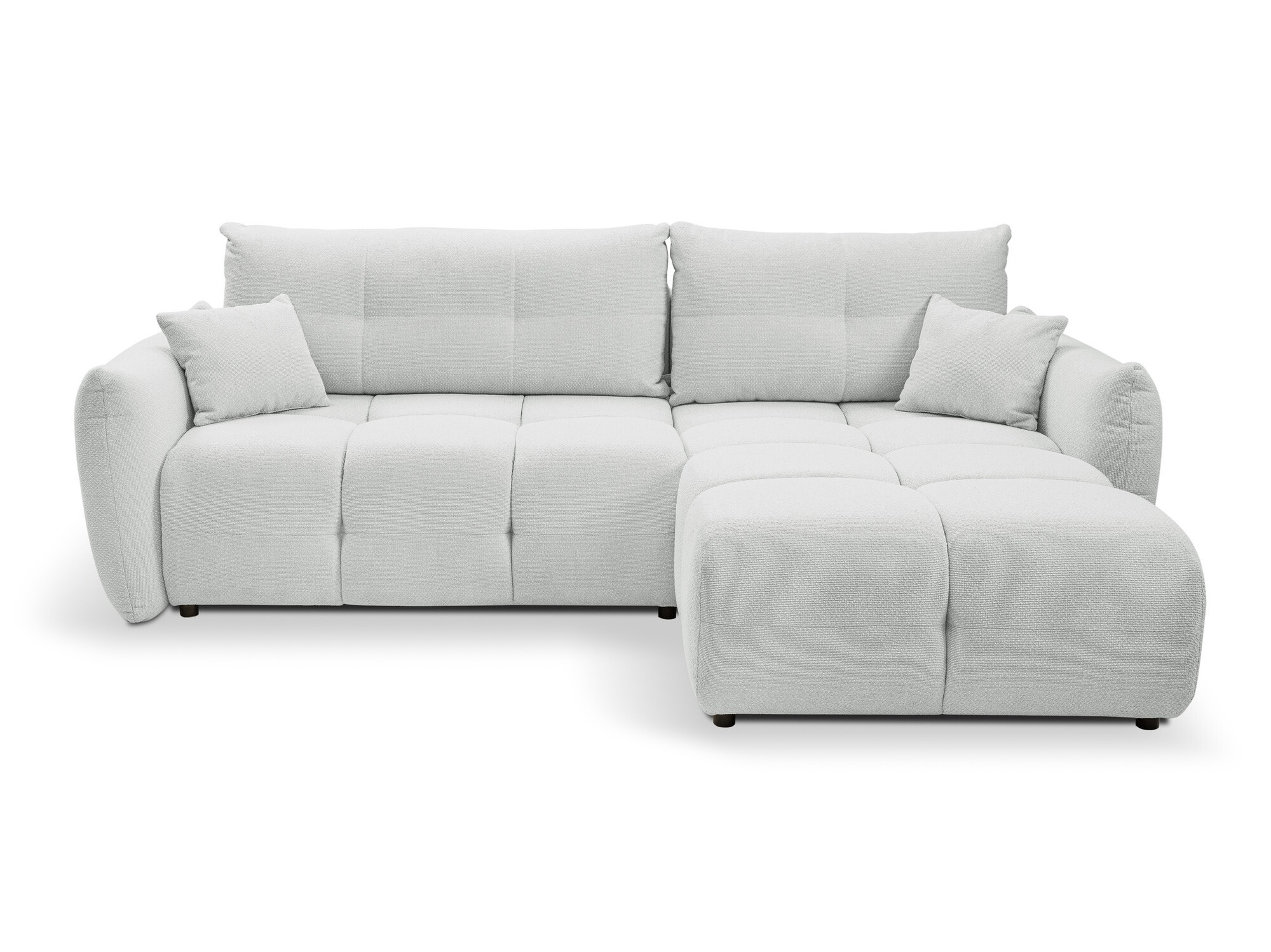 Ugaona sofa Kingston 146 (Nerdic Cement)