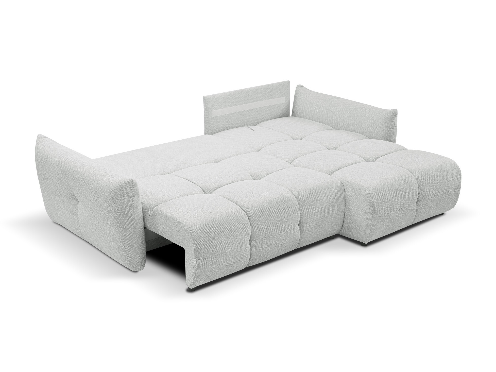 Ugaona sofa Kingston 146 (Nerdic Cement)