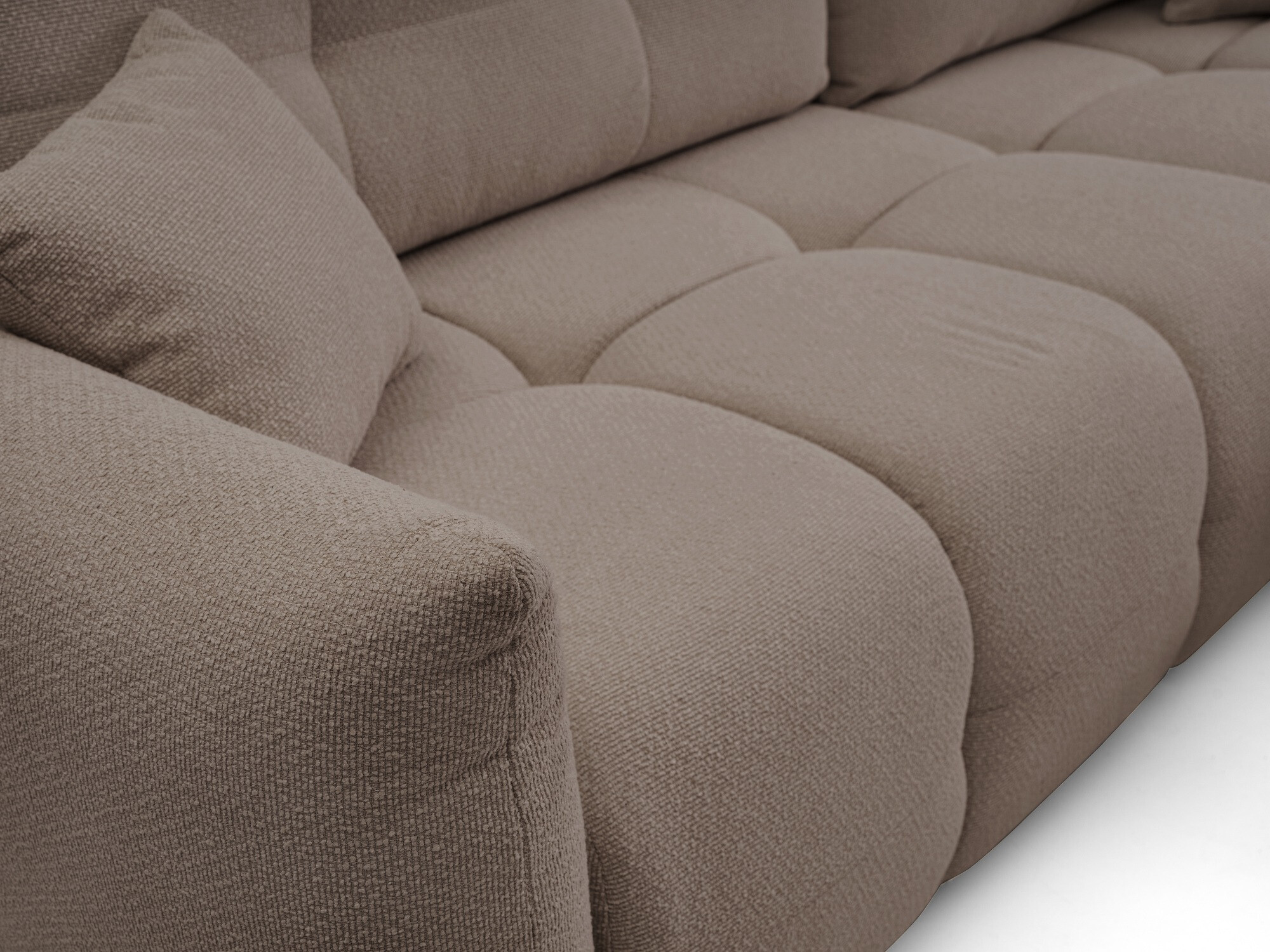 Ugaona sofa Kingston 146 (Nerdic Moka)