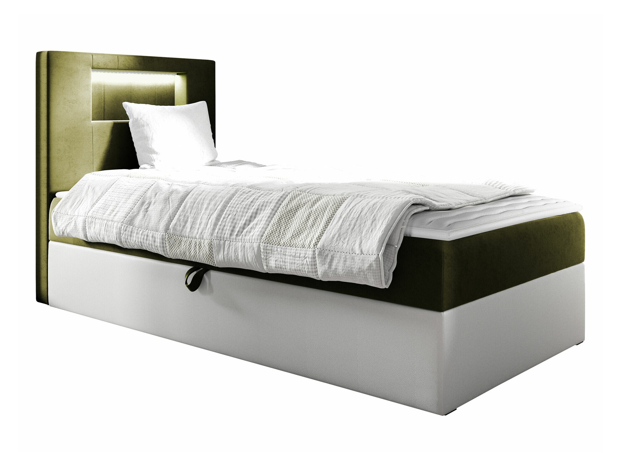 Boxspring krevet Baltimore 169 (Soft 017 + Fresh 12)