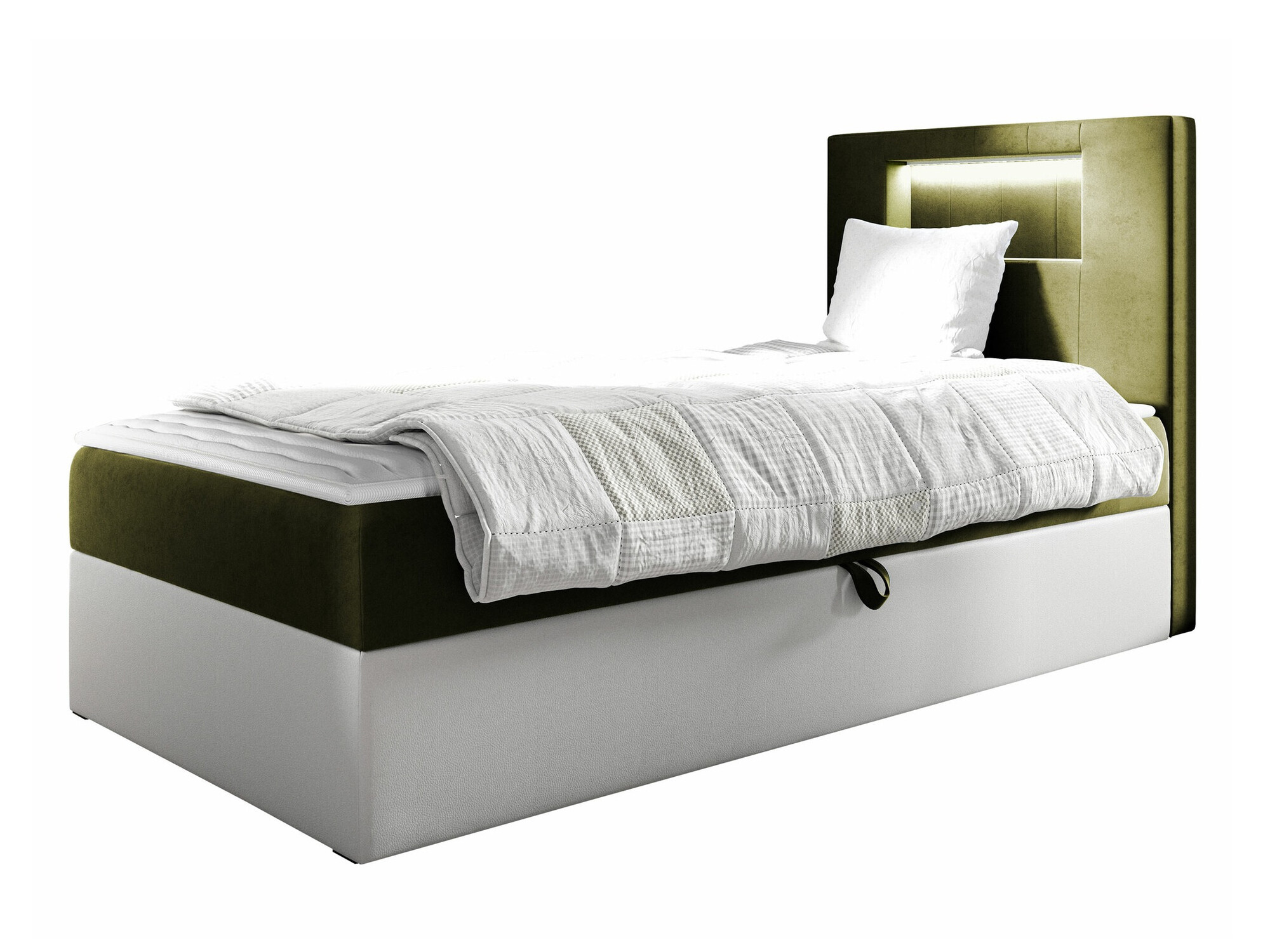 Boxspring krevet Baltimore 169 (Soft 017 + Fresh 12)