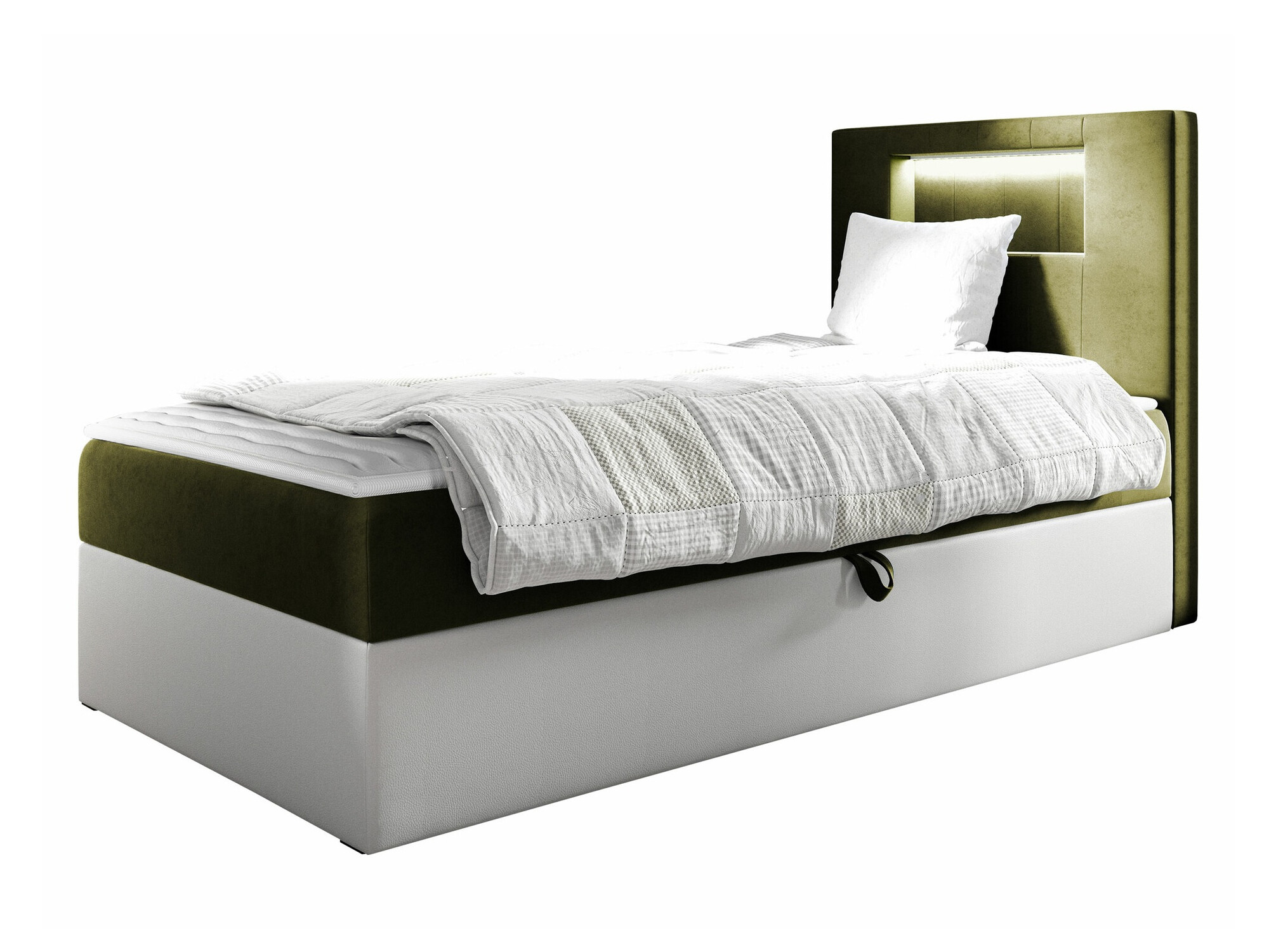Boxspring krevet Baltimore 169 (Soft 017 + Fresh 12)